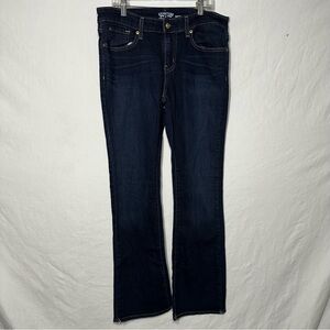 Levi Strass Women's 12M Dark Wash Mid-rise Modern Bootcut Jeans